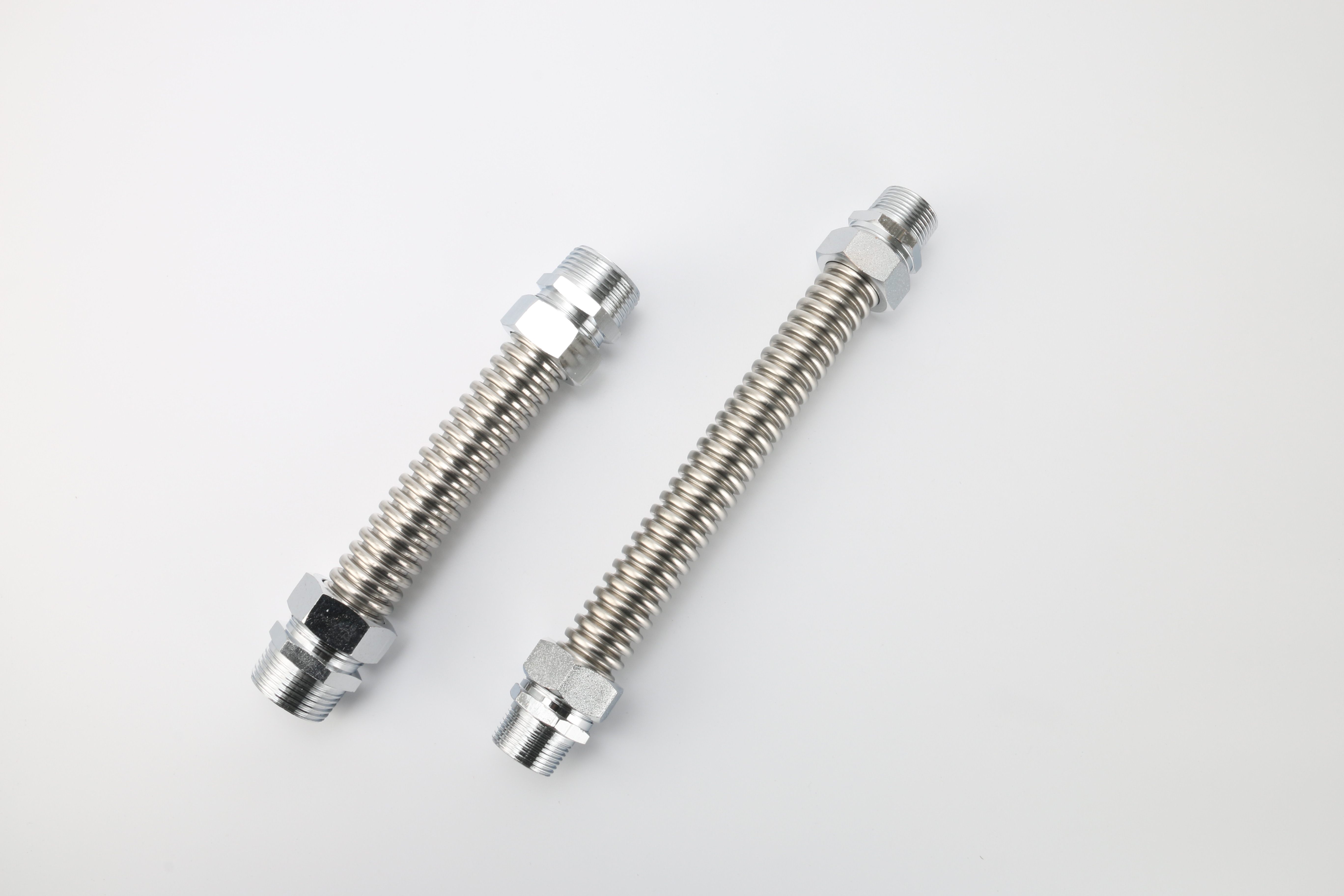 空调不锈钢波纹管风机盘管金属连接管进水软管dn154分进水软管