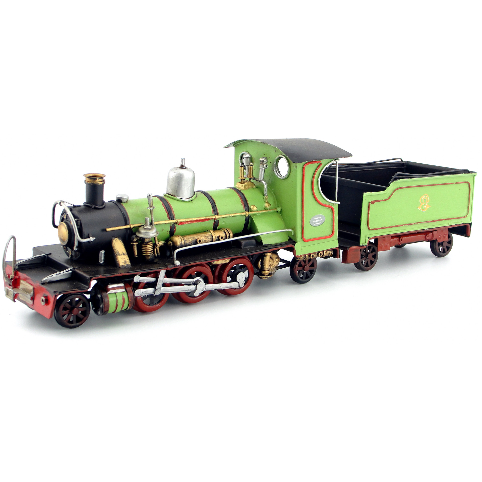 铁艺复古美国老式火车模型工艺品家居家居装饰装饰品摆件