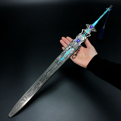 62cm大陆斗罗金属大号唐三兵器七剑合金模型玩具武器动漫挂件 原价43.