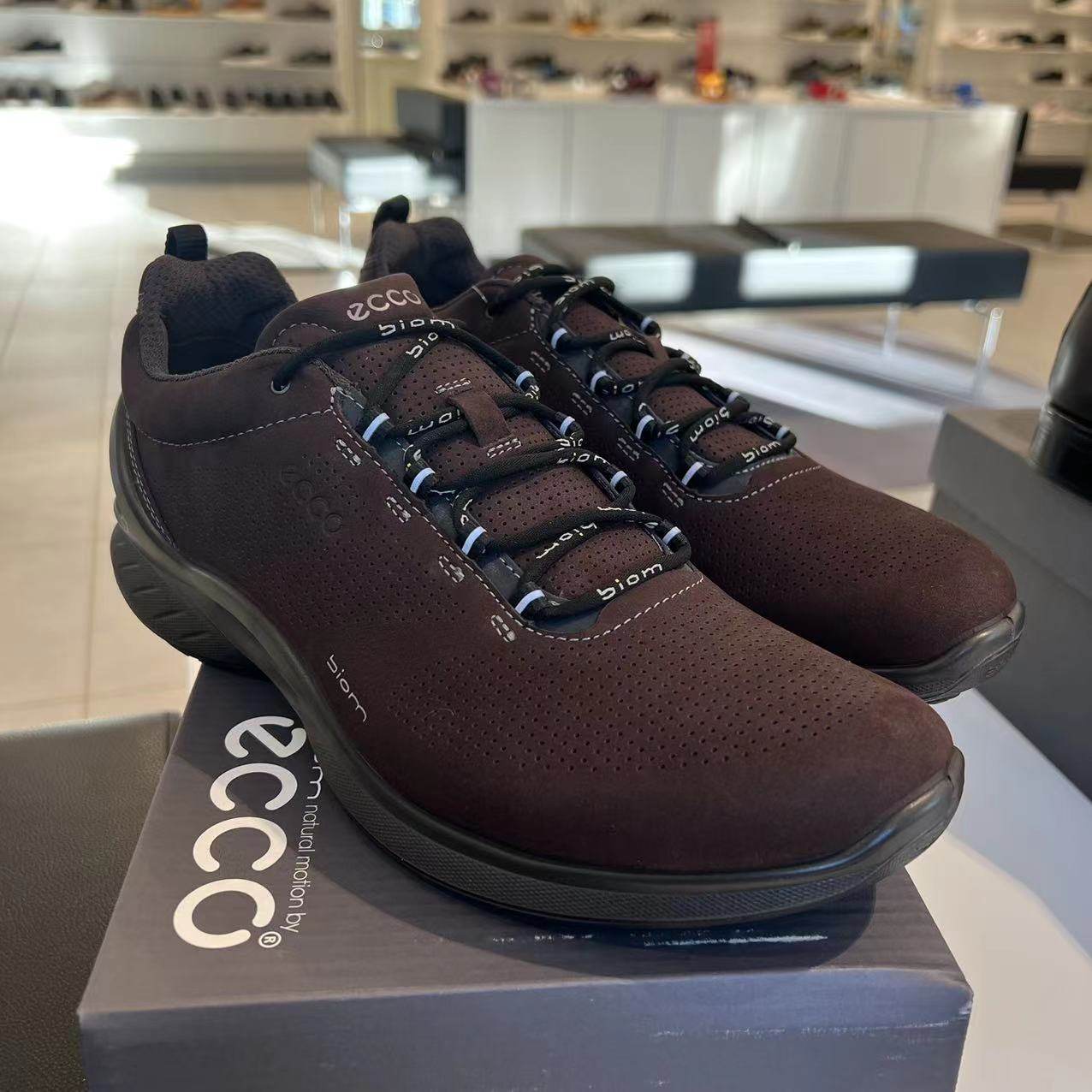 男鞋ecco爱步专柜代购新款跑步鞋男运动休闲biom单鞋