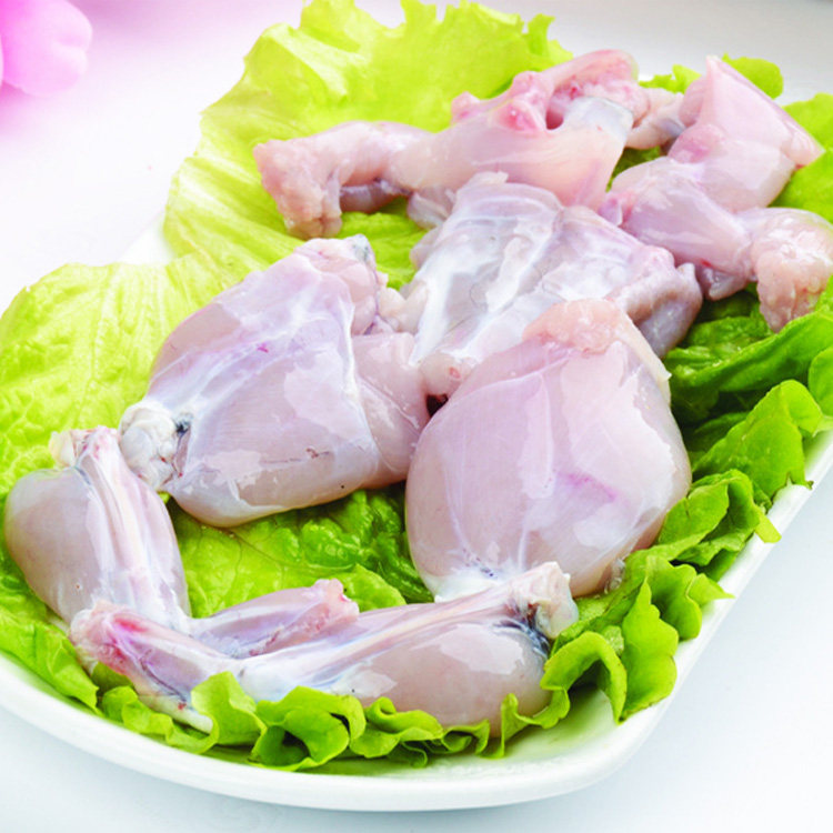 牛蛙冷冻去皮田鸡肉鸡肉其它生肉制品