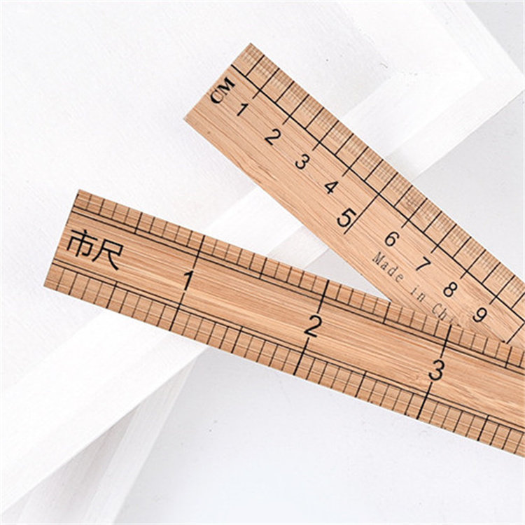 一市市尺尺子服装专用裁缝竹尺测量裁剪衣布尺子