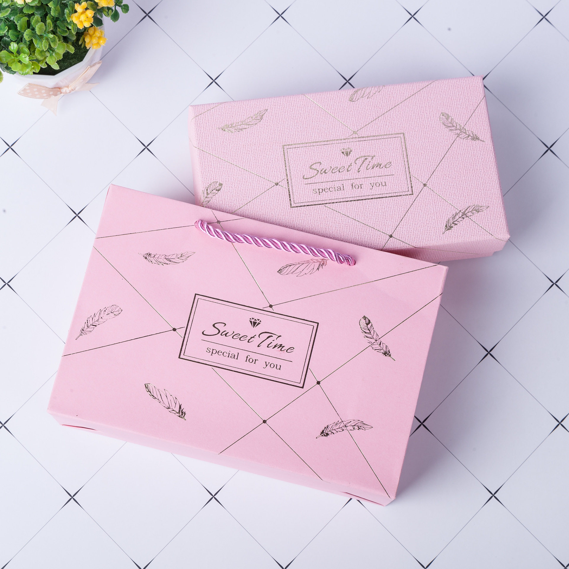 千年少女心结结婚礼喜糖糖盒ins高级糖果盒伴手糖盒