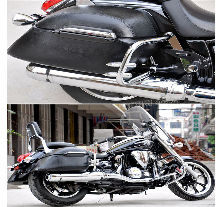 摩托车摩枭500mgzl500雷神小火火神vn650侧箱皮箱摩托车尾箱