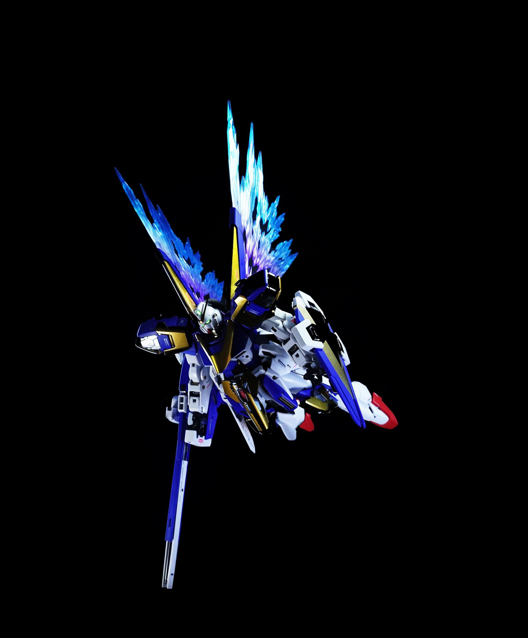 现货包邮mgv2ab高达卡版光翼特效光之国创机甲