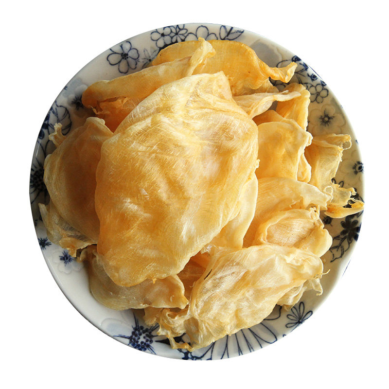 李家膳品鸡蛋100克小米胶鱼鳔花孕产妇滋养补身花胶