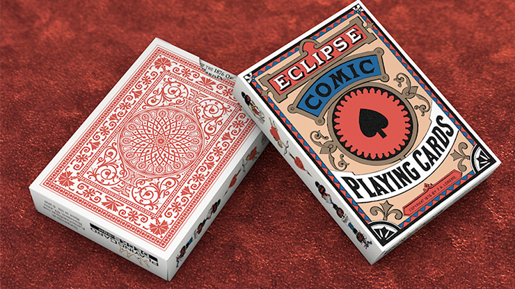 培根扑克eclipsecomicplayingcards复古漫画纸牌mpc魔术道具