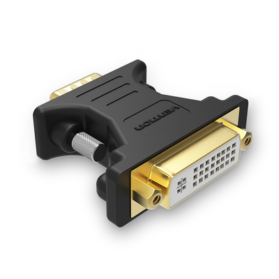 dvi转vga转接头24 5母转公/公转母连接电脑显卡显示器接口转换头