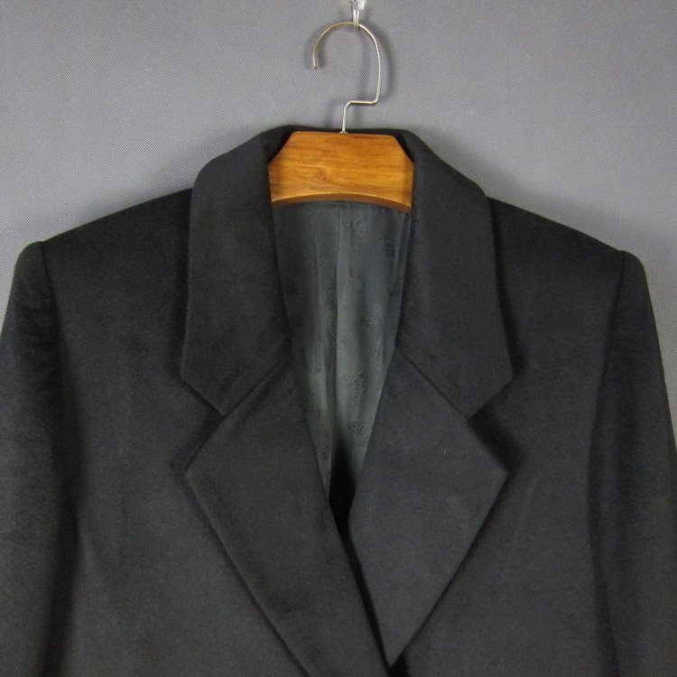 意大利进口colombo哥伦布山羊山羊绒绒女大衣一粒双排毛呢外套