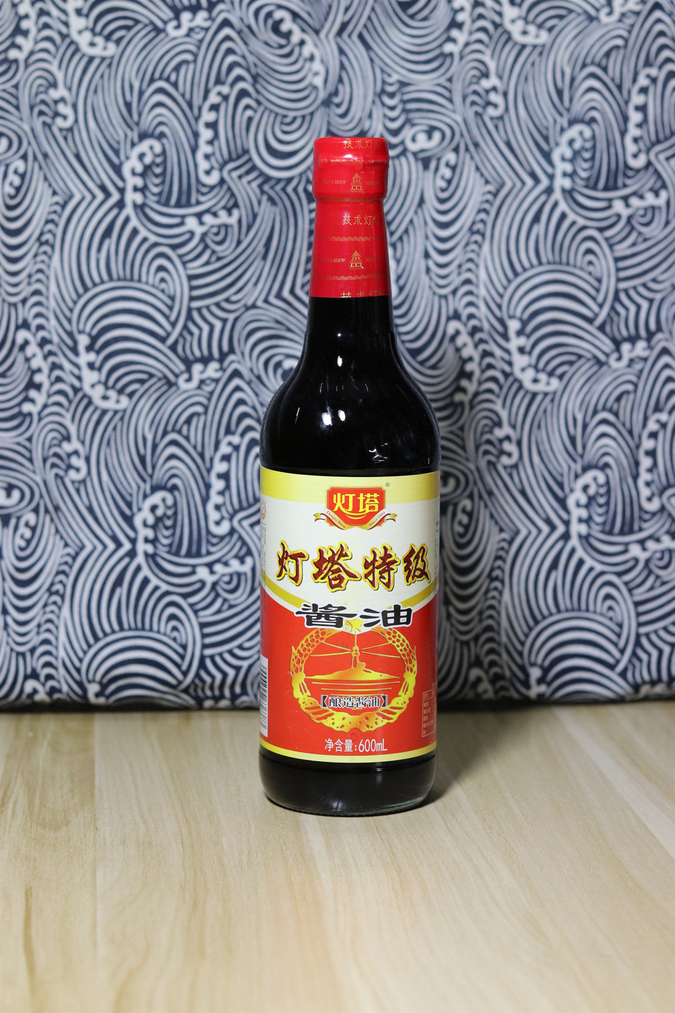 灯塔酱油特级600ml米醋酿造油包山东青岛酱油