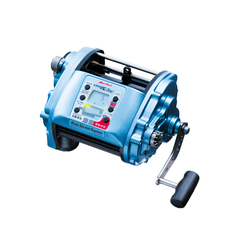 日本原装米亚ac5sc电动动轮电绞渔轮海钓船钓鱼线轮