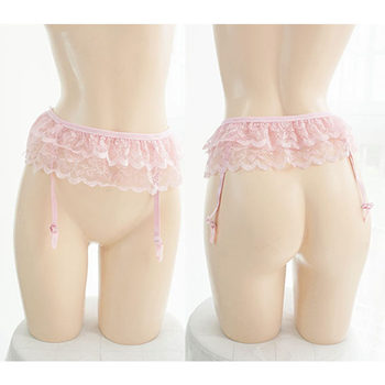 Garter set clip stocking clip socks anti-slip belt without panties stockings lace garter device