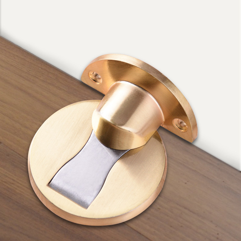 加厚地吸隐形门挡门碰门强磁卫生间厨房阳台门碰地门吸