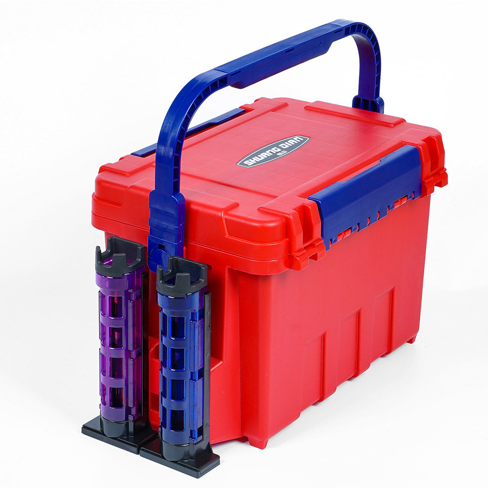 路亚钓箱专用插杆器鱼支架竿筒配件外挂杆架其他垂钓用品