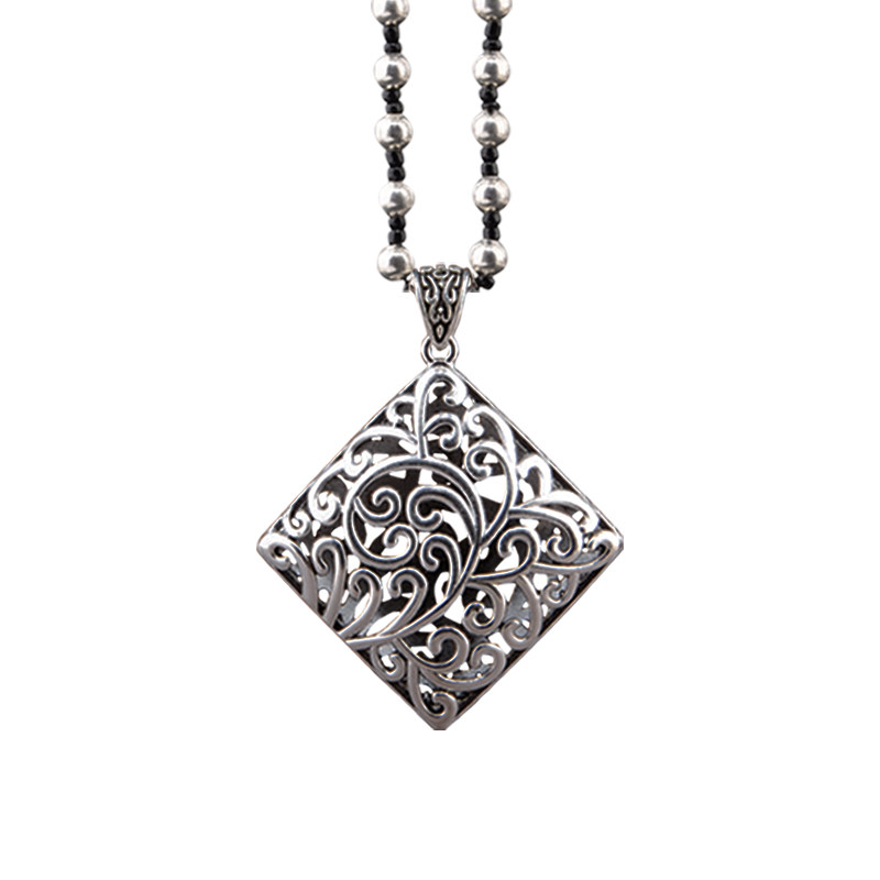 毛衣链长款2022年新款百搭简约钛银项链高端大气项链