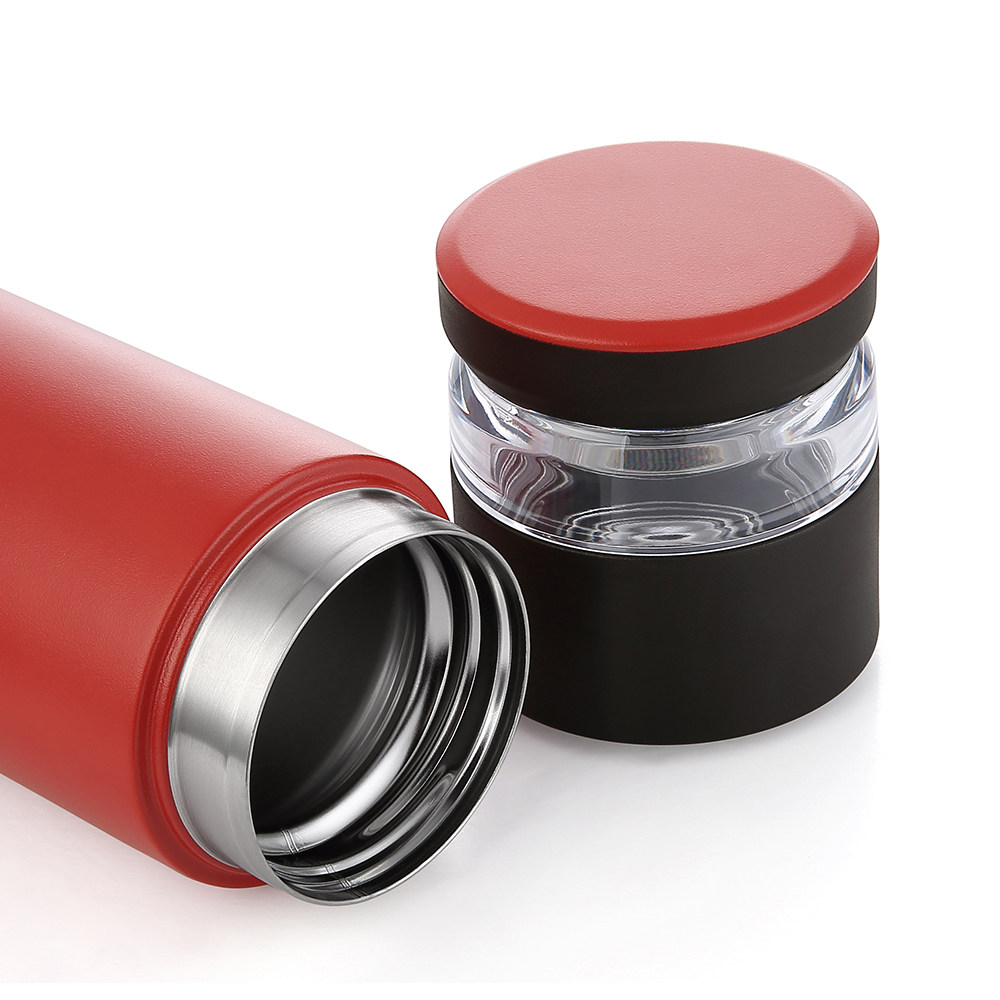 德世朗尊享泡茶师不锈钢保温杯带茶隔泡茶杯男女办公室保温杯