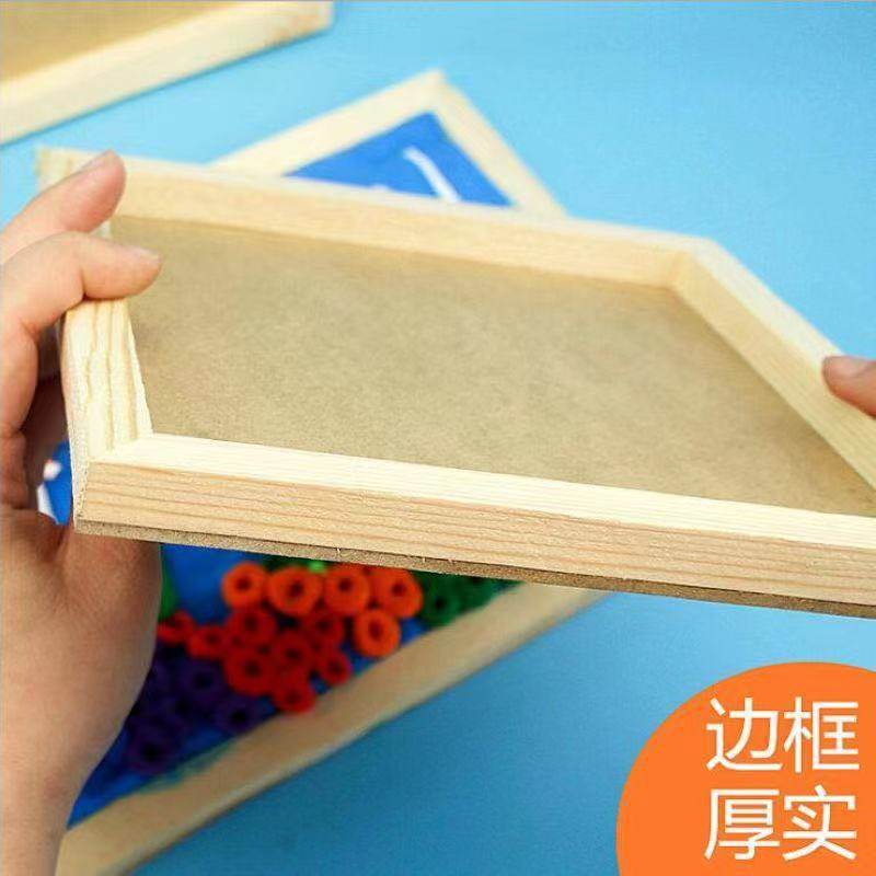 粘土儿童手工手工制制作diy木质立体专用画框画板