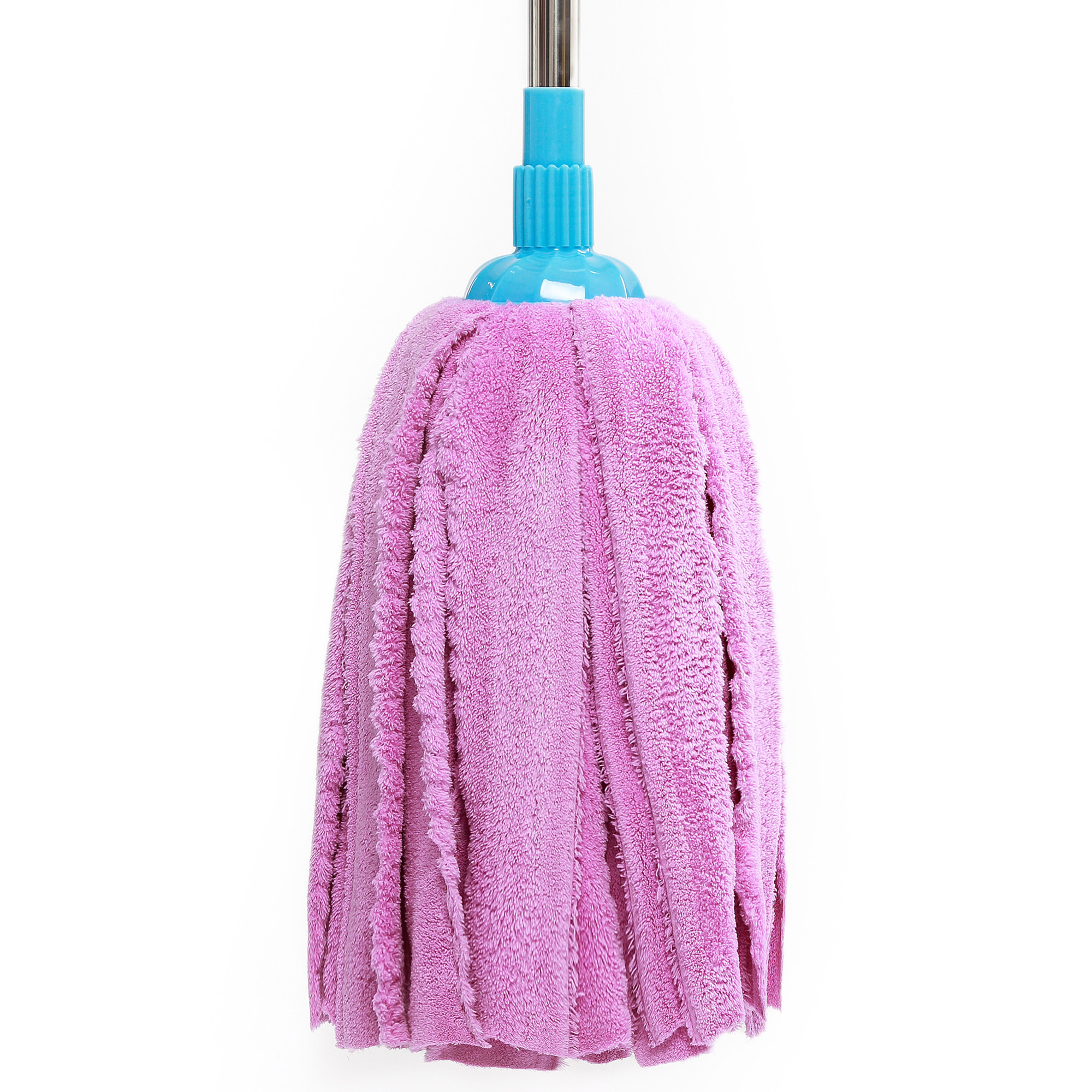 干湿两用吸水毛巾布珊瑚绒纤维拖把家用圆头水拖