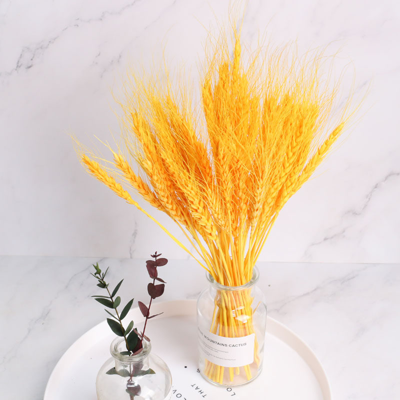 干花花束彩色麦穗ins北欧欧风家居装饰摆设插花干花