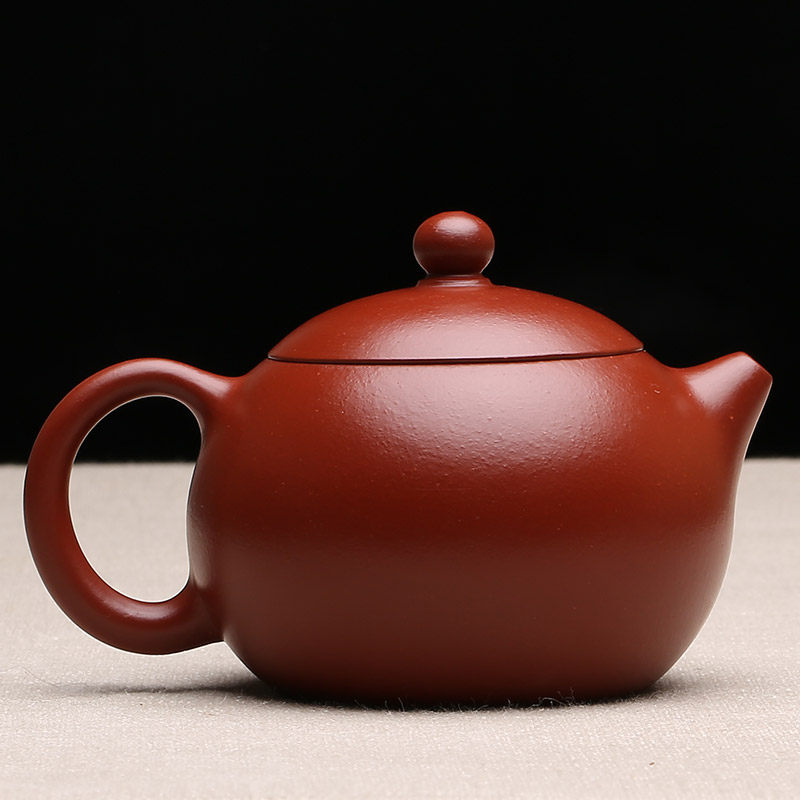 纯全手工原矿紫砂壶宜兴全手工朱泥大红袍名家西施壶茶壶茶具