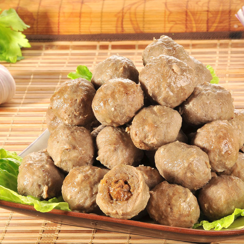 火锅撒尿牛丸250克分装海底捞食新鲜丸子四川牛丸