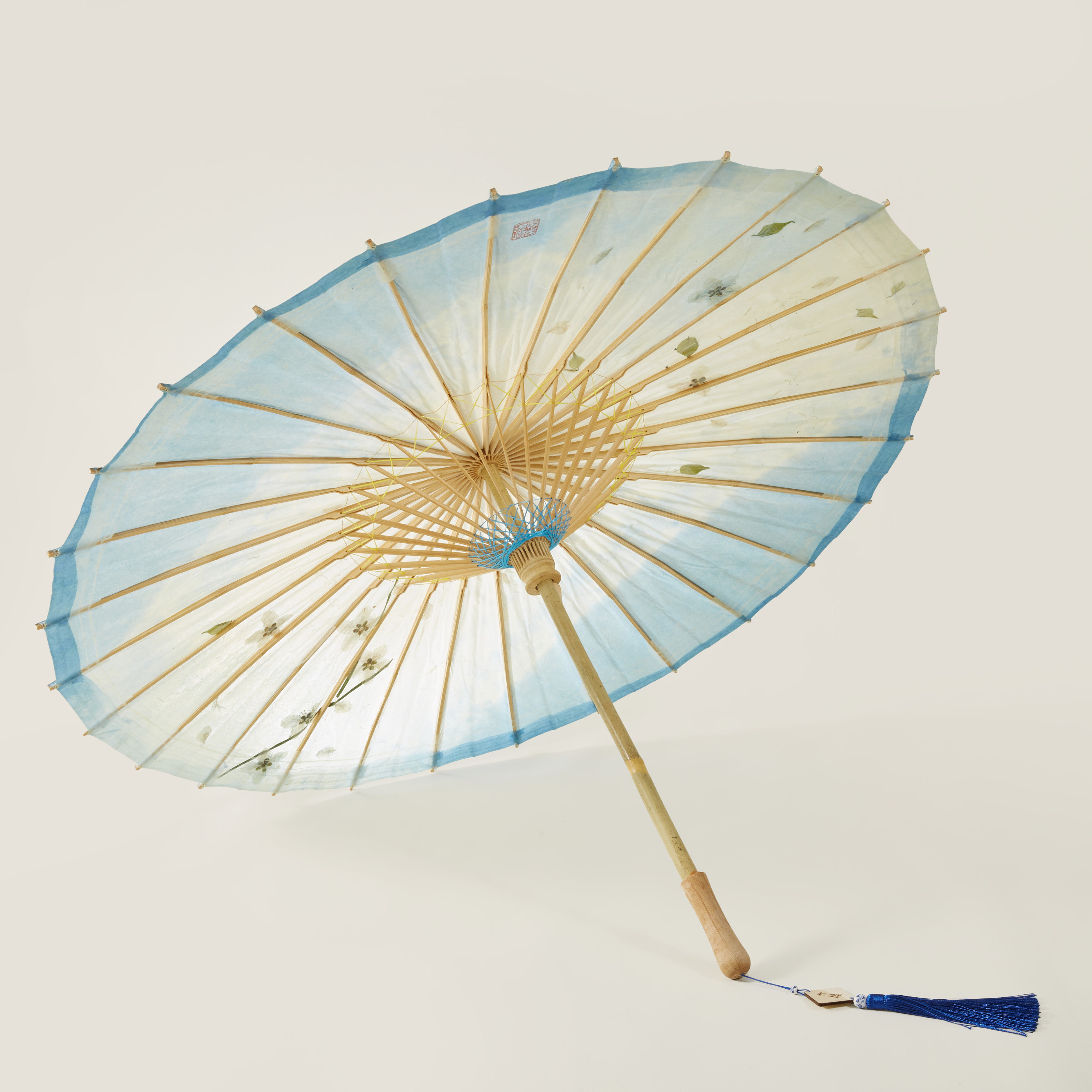 竹隐彼岸花手工油纸纸伞防雨实用汉服女古风非遗工艺伞