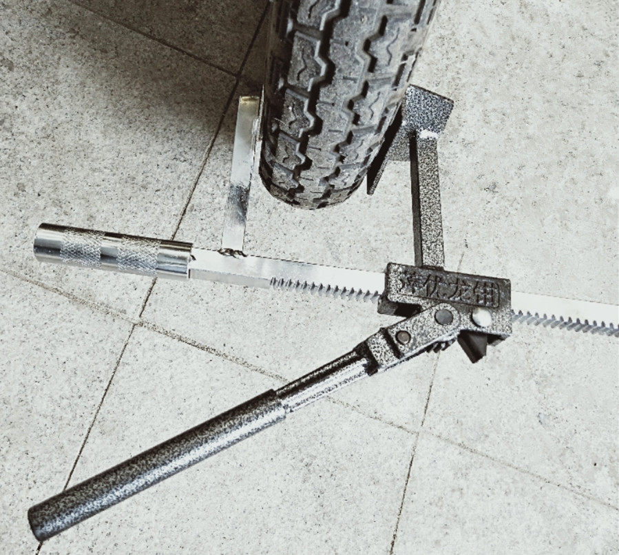 气动扒胎萍优龙钳真空手动拆卸剥离夹压电车电动车补胎工具