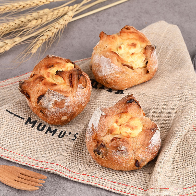 法式奶酪面包夹心欧包健身饱腹代餐低脱营养传统西式糕点