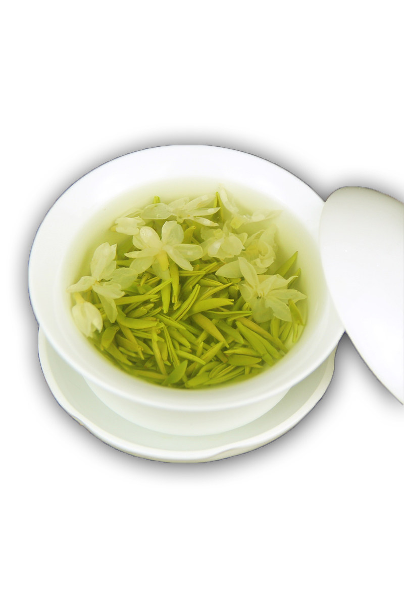 碧潭级楚韵飘雪茉莉花茶2018新茶特级浓香型兰雪四川茉莉花茶250g