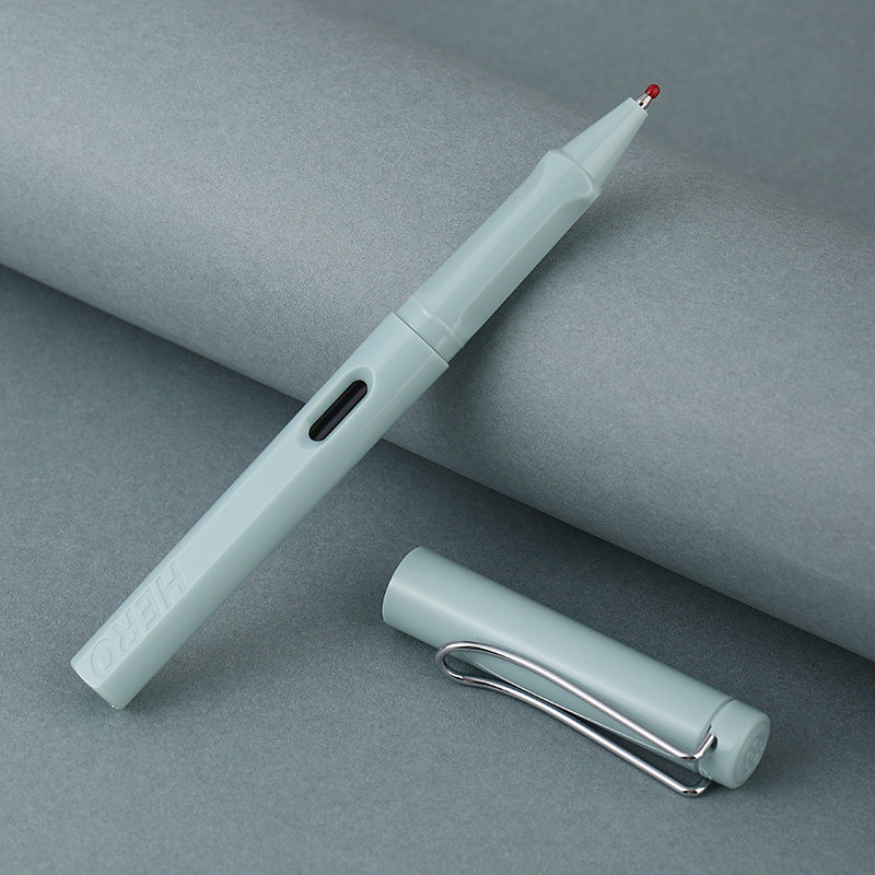 英雄高端签单高档商务男士水笔碳素高颜值圆珠笔宝珠