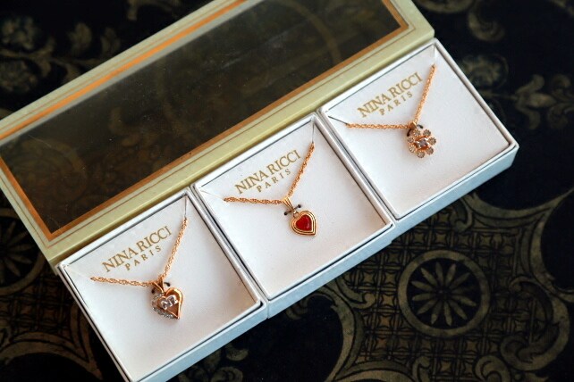 美国西洋古董vintage孤品法国老牌ninaricci锁骨项链