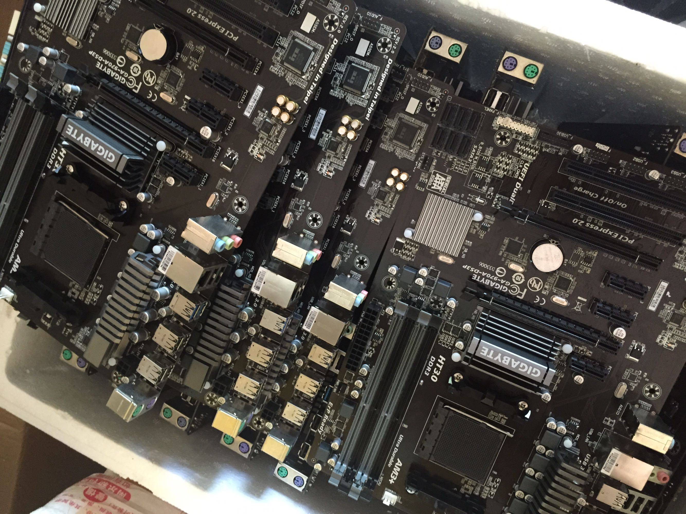 技嘉970主板 970a-ds3p 2.0 m5a97 r2.0 fx8300 8350 8370