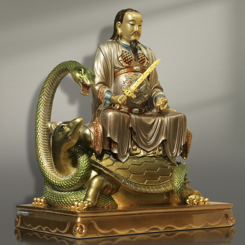 真君真武玄天上帝神像大帝北极佑圣荡魔玄武摆件