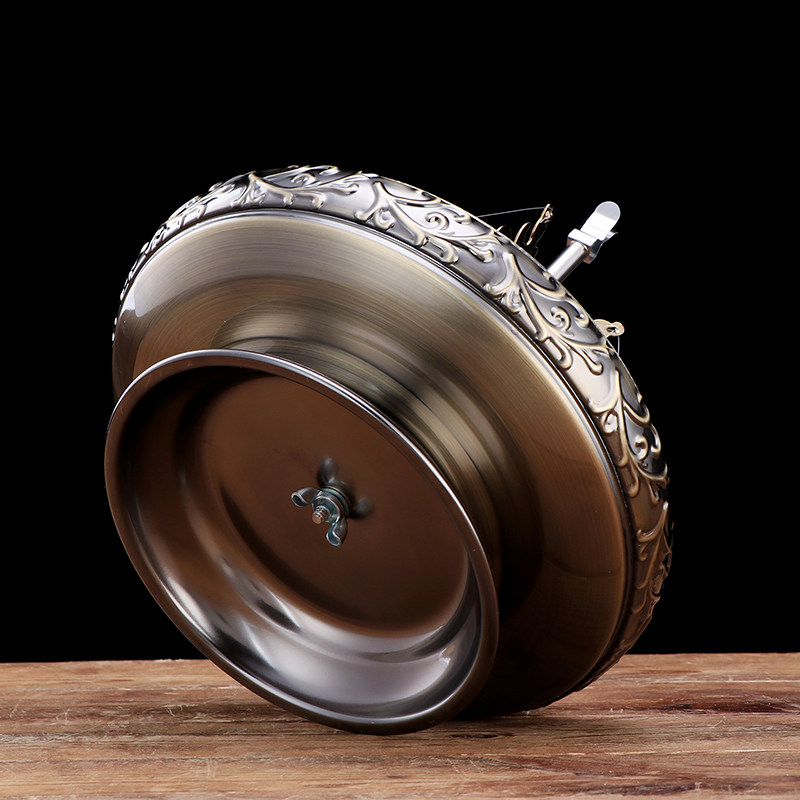 佛具台湾万玉堂塔香架香托铜鎏24小时香环盘熏香薰炉