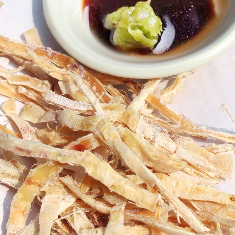 北海特产无头鱿鱼手撕中号海鲜淡晒鱿鱼干