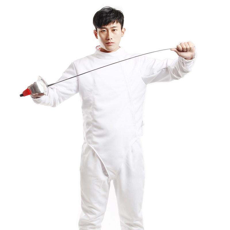 击剑服装套装儿童三件件套花重佩剑350n参加花剑剑服