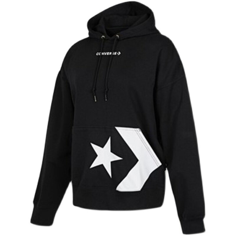 converse匡威卫衣女新款运动休闲宽松落肩连套头1002308运动卫衣