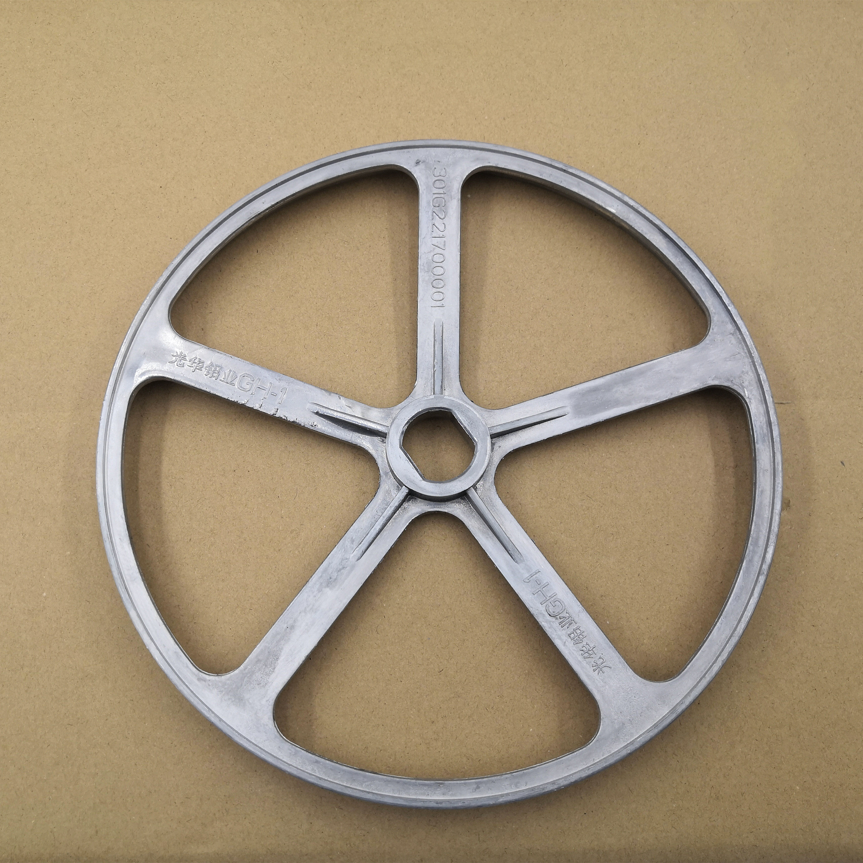 三洋帝度滚筒洗衣机dg-f6031wn铝轮皮带轮转盘原装全新其他大家电配件