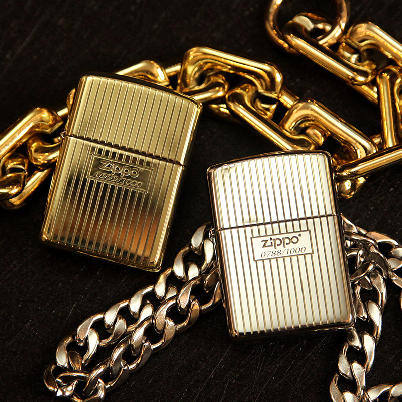 zippo端机绝版收藏编号打火机高端机盔甲机冰重款白zippo