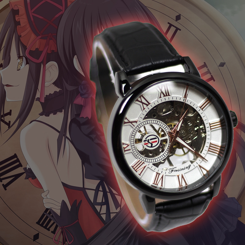 约会大作作战动漫周边男女手表刻刻时钟之眼二次元动漫手表