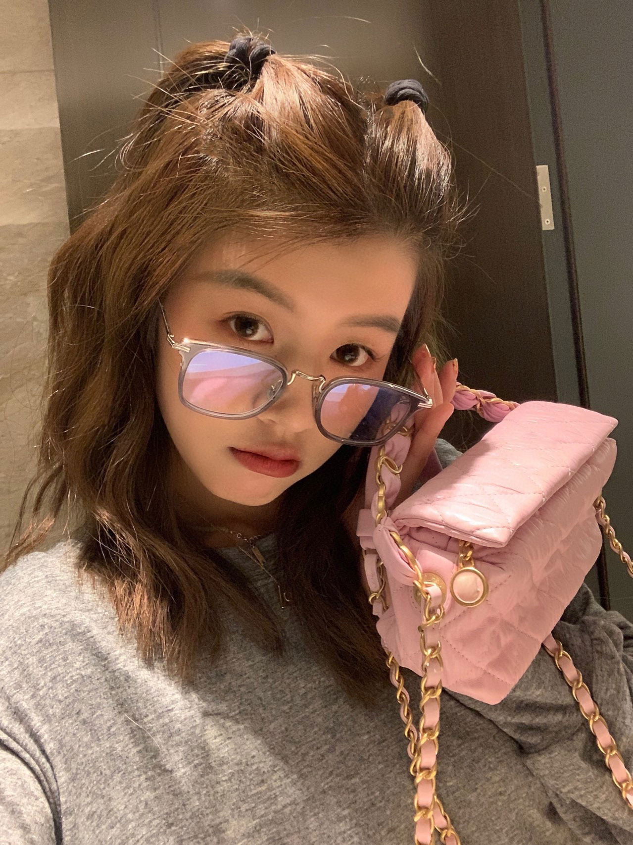 韩版潮超轻纯钛眼镜男钛女镜框小红书复古网红镜架超轻可配度数潮