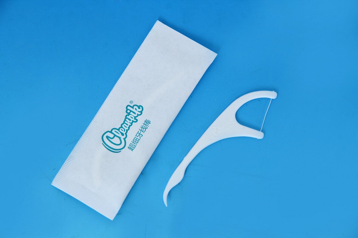 牙线实惠家庭经典超细剔牙扁线安全牙签500支牙线