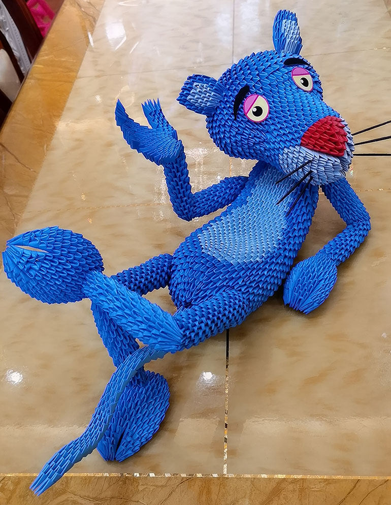 手工三角折纸材料diy剪纸作业手工制制作工艺品手工折纸