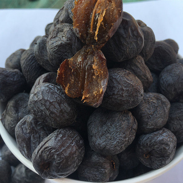 黑枣枣子沂蒙山新鲜无核小黑君迁软枣柿子500g柿饼