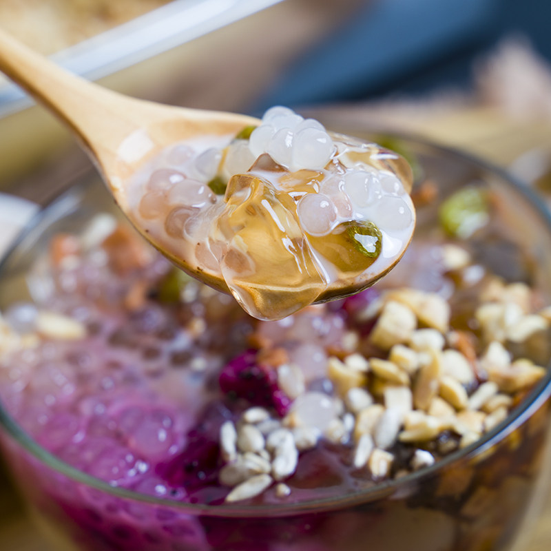 冰粉原料白西米西米露原料糍粑冰粉你原料冰粉配料1斤