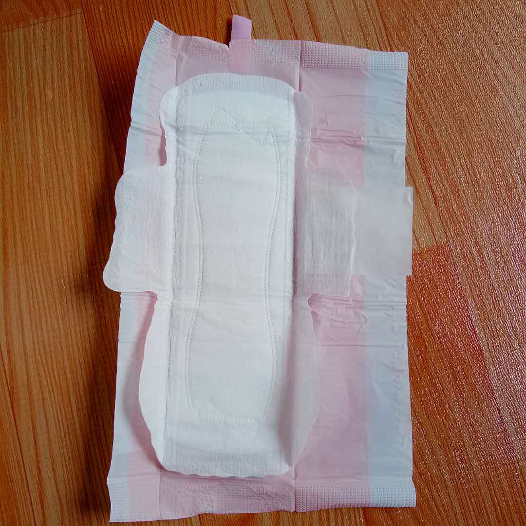 日用棉面亲肤干爽型245mm 卫生巾少女专用学生姨妈巾100片 散装 包邮