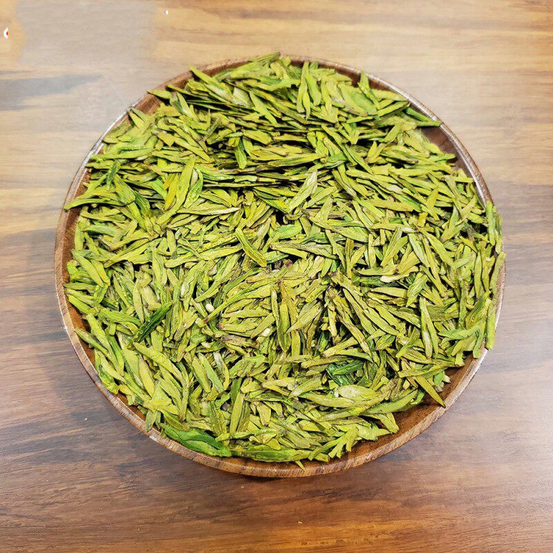 2021年杭州西湖特产狮峰龙井明前一级茶叶100g牛皮西湖龙井