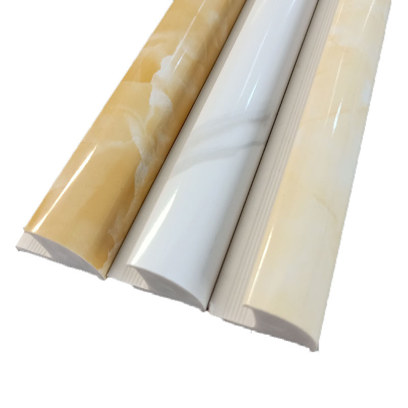 佛山市热销瓷砖收边条大理石石塑墙角包边条阳角装饰转角