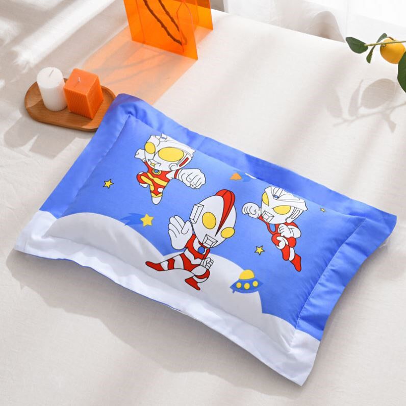 奥特曼宝宝枕头2岁幼儿园纯棉儿童岁以上塞罗四季婴童枕头