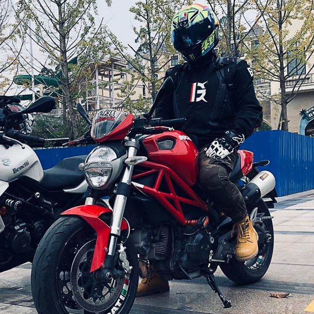 摩托车ghostracing四季驼峰赛车机车骑行防拉力赛车服